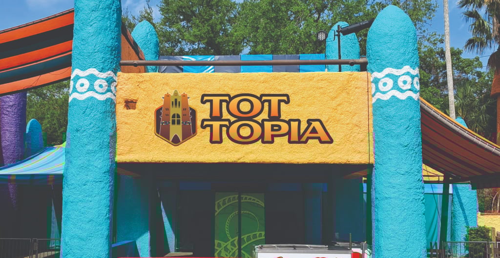 Tot Topia dining location at Busch Gardens Tampa Bay