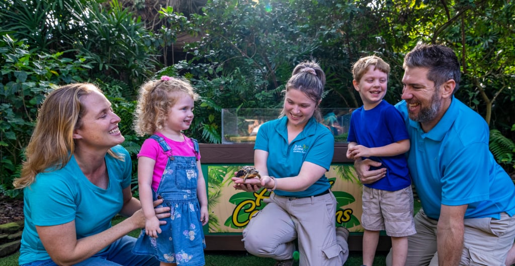 Animal Ambassador Insider tour at Busch Gardens Tampa Bay.