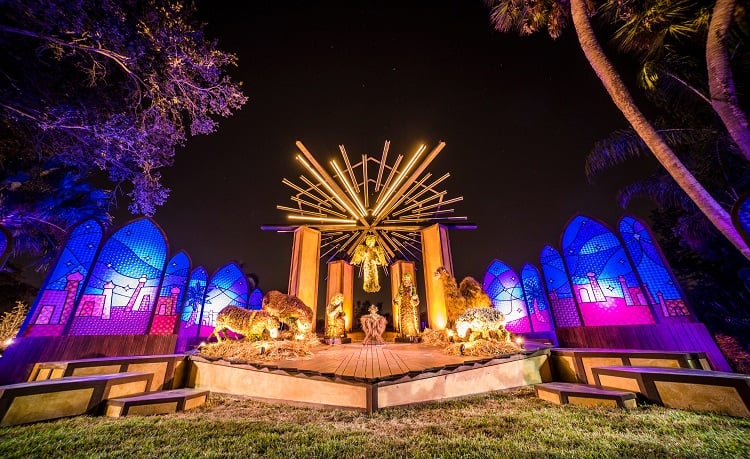 Christmas Nativity at Busch Gardens Tampa Bay