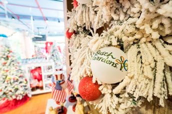 Wreath at Busch Gardens Tampa Bay