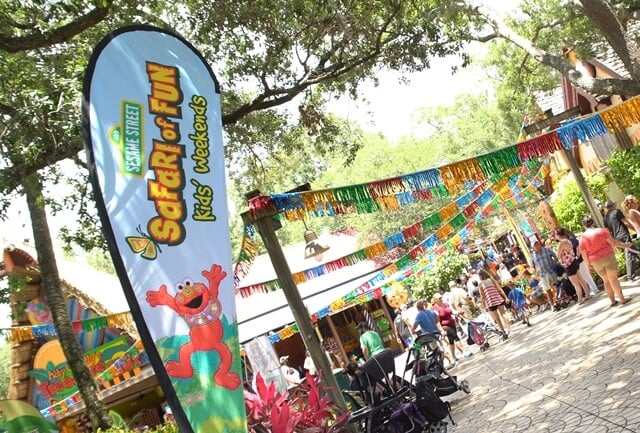 sesame street kids weekend event at busch gardens 