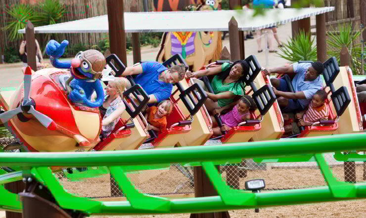 Ride Air Grover at Busch Gardens Tampa Bay