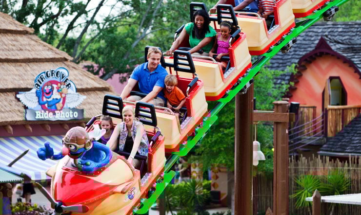 Ride Air Grover at Busch Gardens Tampa Bay