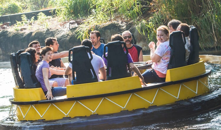 Ride Congo River Rapids at Busch Gardens Tampa Bay