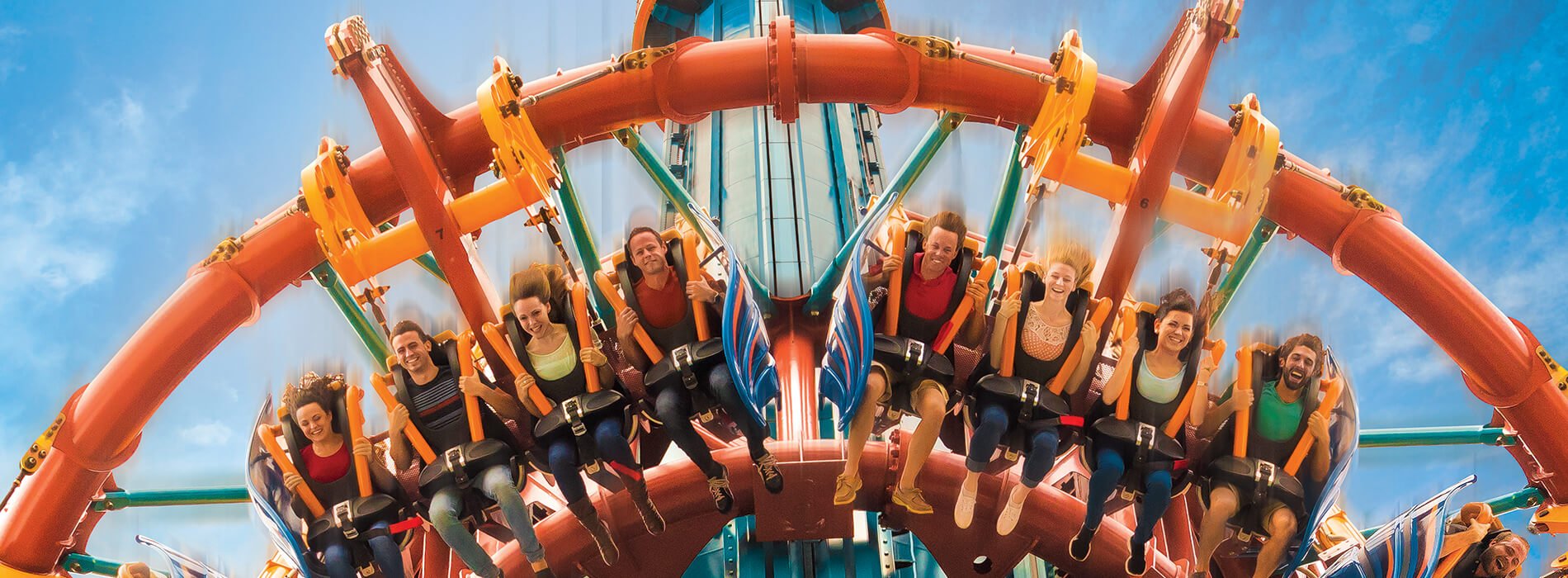 Ride Falcon's Fury at Busch Gardens Tampa Bay