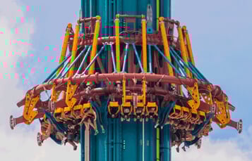 Ride Falcon's Fury at Busch Gardens Tampa Bay