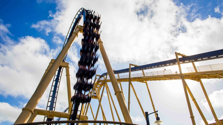 Ride Montu at Busch Gardens Tampa Bay