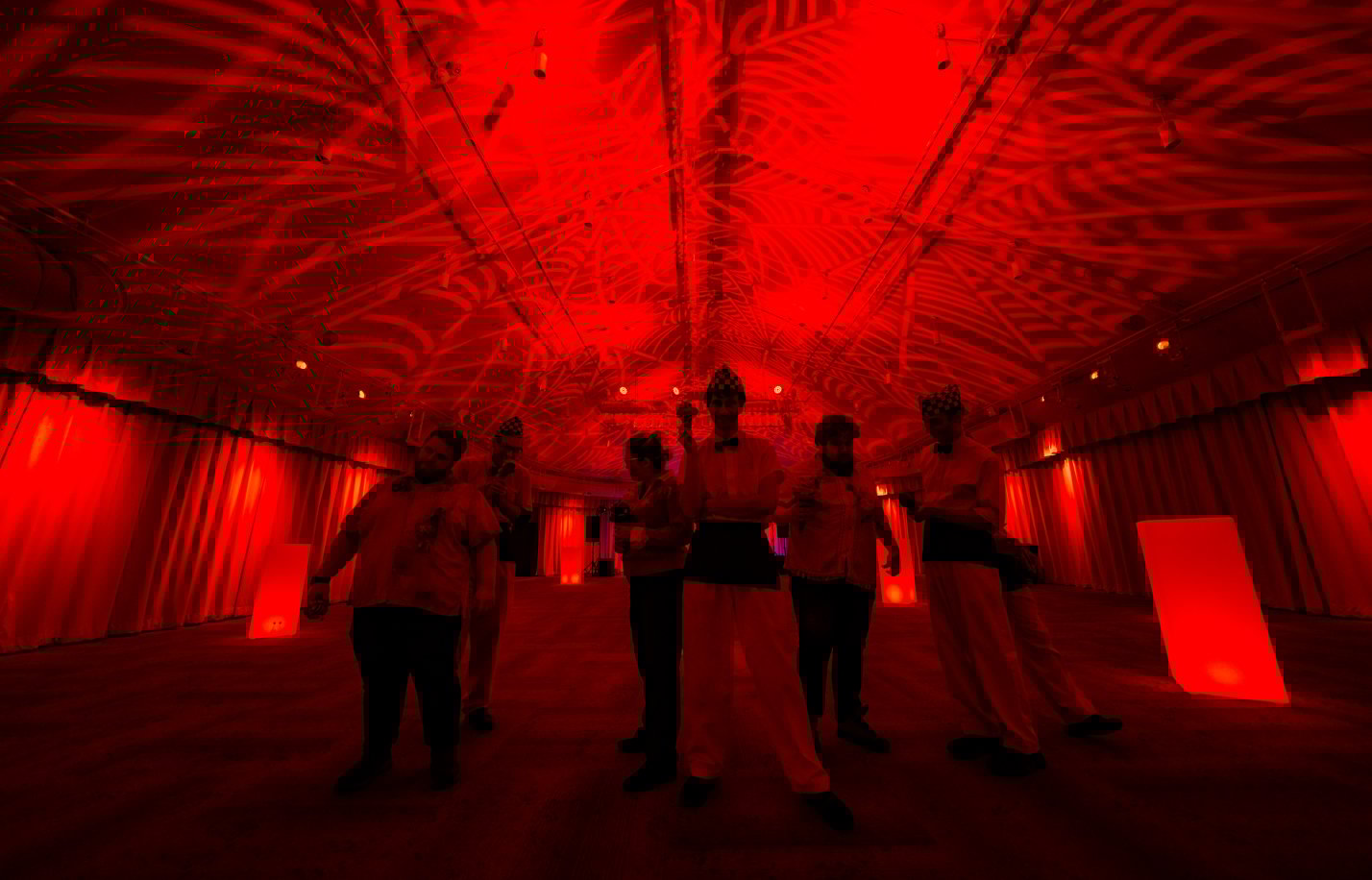 Gwazi Pavilion decorated for Howl-O-Scream