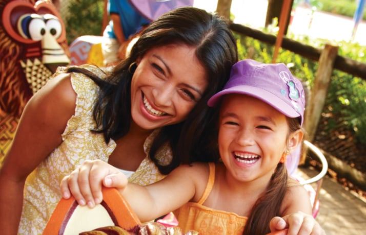 Sesame Street Safari of Fun Ride with mother and child