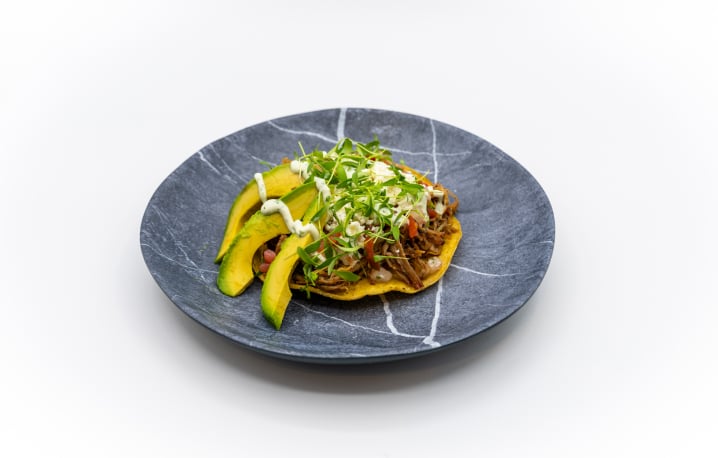 Pork Tostadas at Treetop Kitchen Busch Gardens Tampa Bay