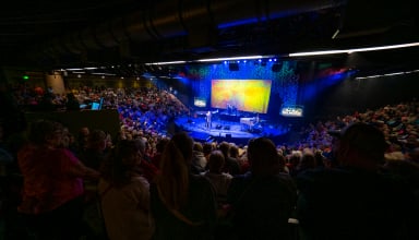 Stanleyville Theatre rental area at Busch Gardens Tampa Bay.