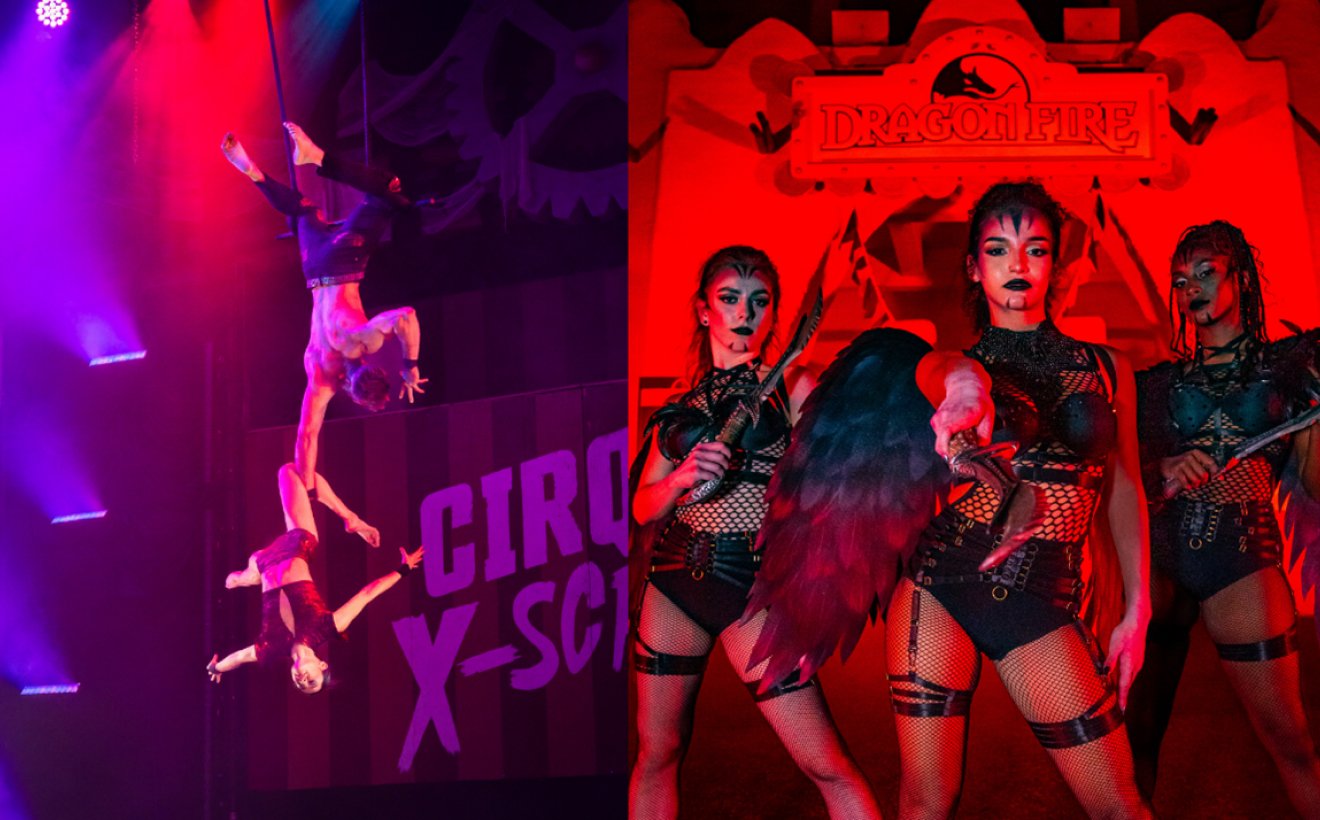 Cirque X-Scream and The Reckoning Shows at Busch Gardens Tampa Bay Howl-O-Scream