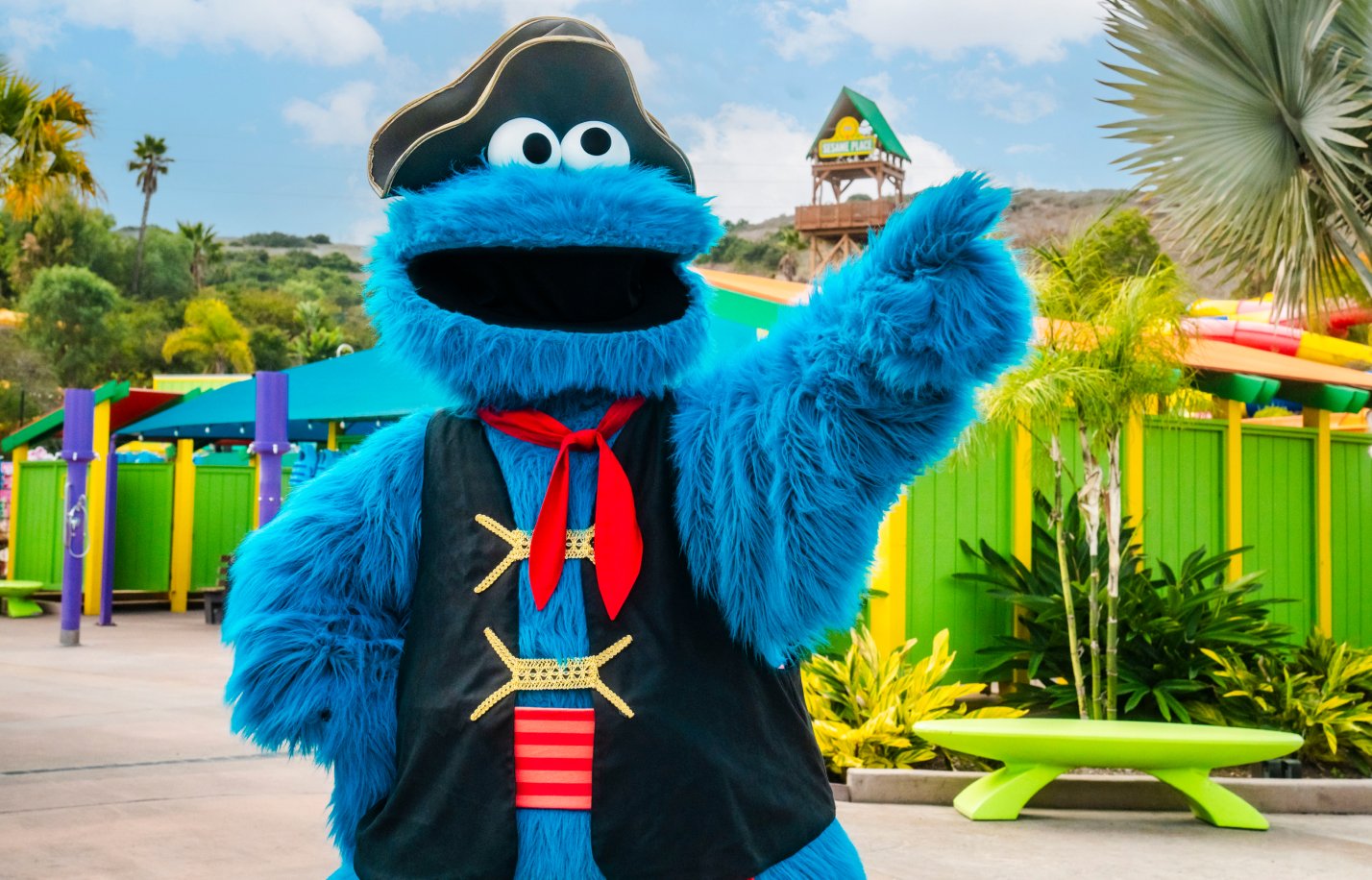 Busch Gardens Tampa Bay Pirate Cookie Monster