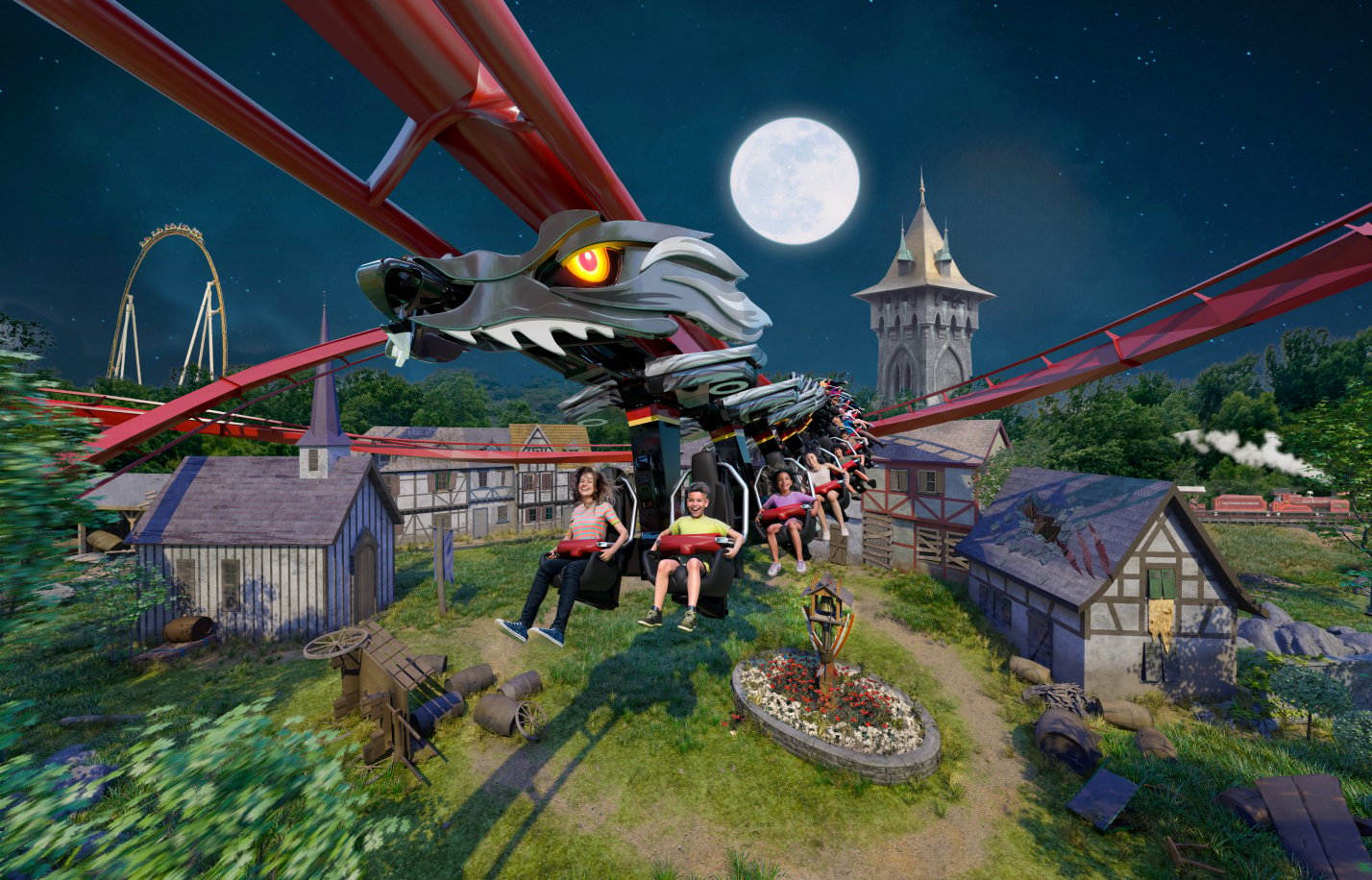 Big Bad Wolf Concept Art