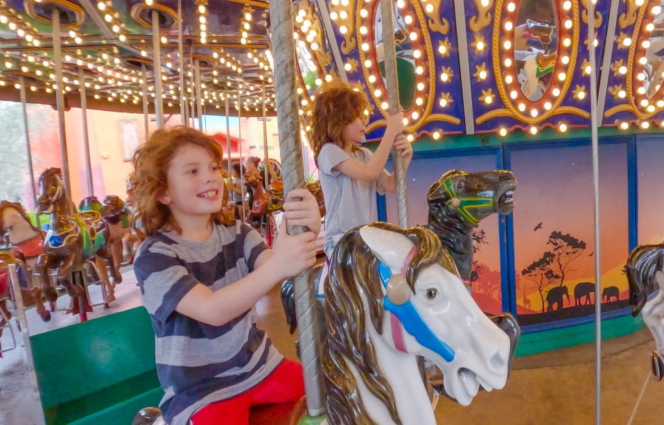 Grand Caravan Carousel at Busch Gardens Tampa Bay.