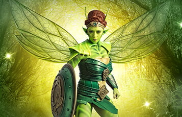 Addie heroine of Battle For Eire VR ride