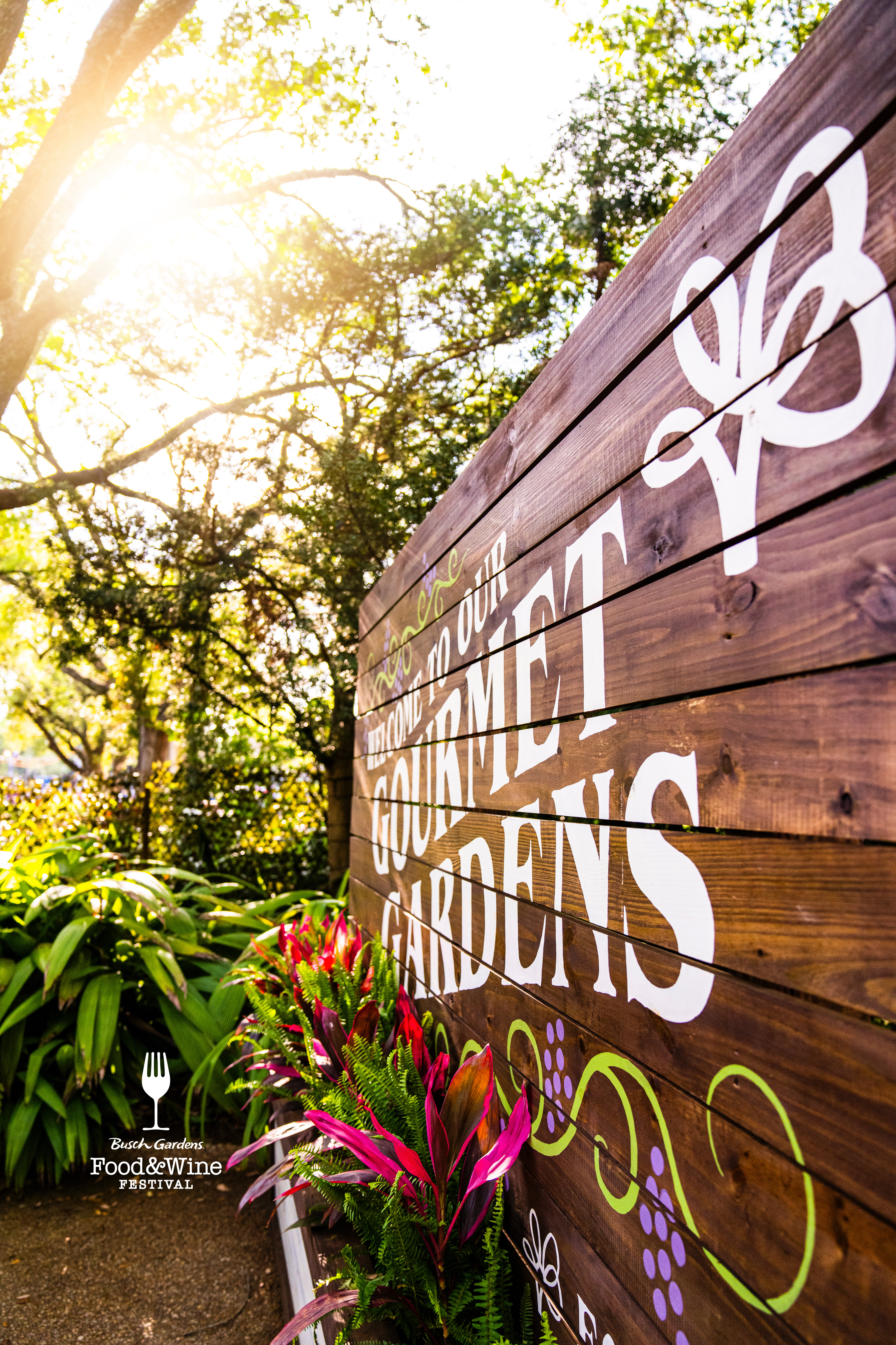 Busch Gardens Tampa Bay Food & Wine Festival 2023.