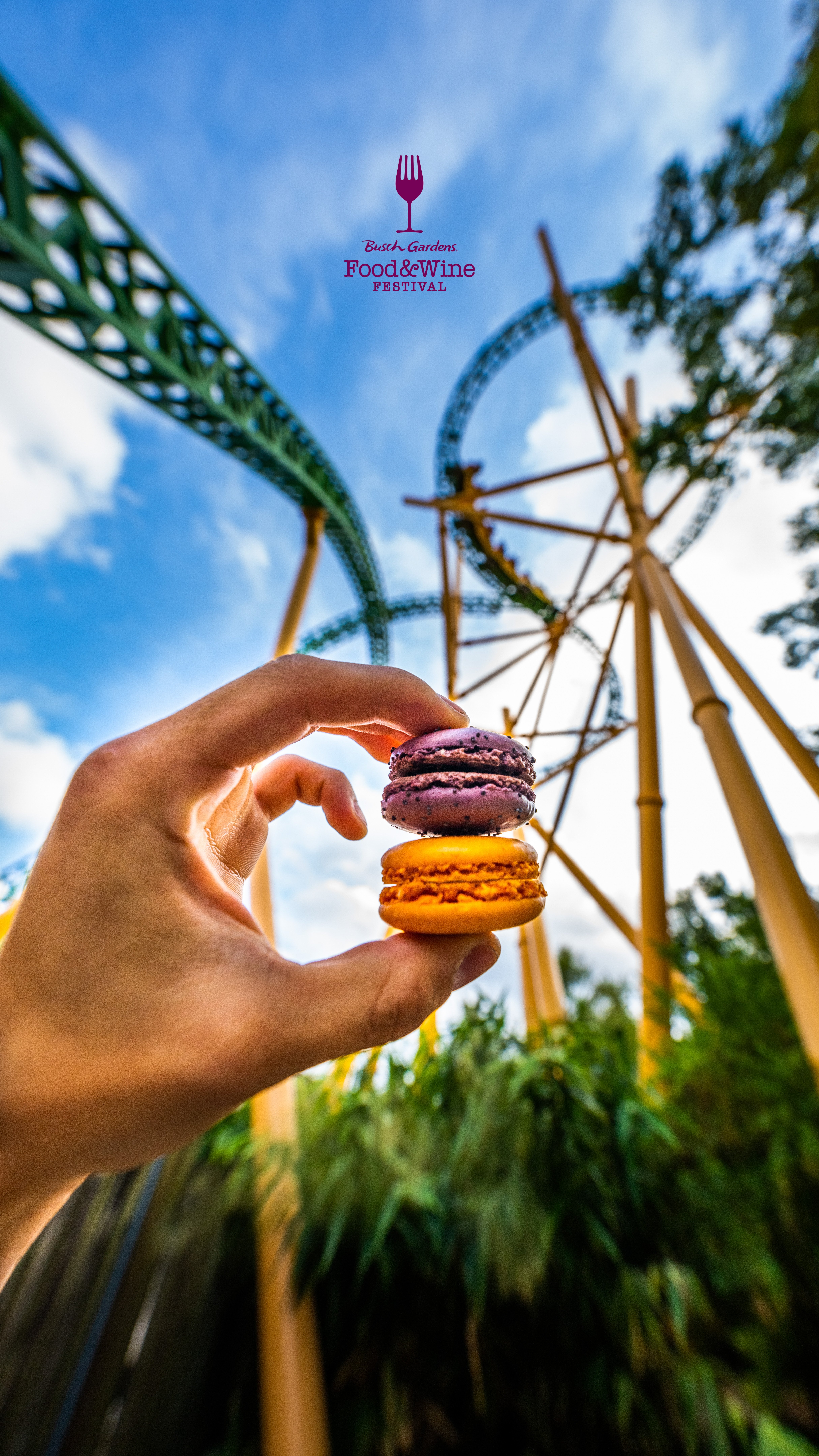 Busch Gardens Tampa Bay Food & Wine Festival 2023.