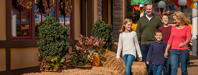 Enjoy fall decorations throughout Busch Gardens Williamsburg