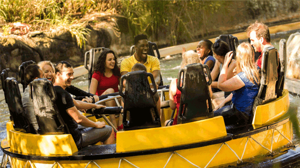 Ride Congo River Rapids at Busch Gardens Tampa Bay