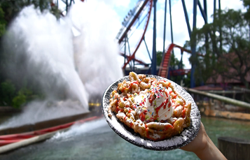 Funnel Cake at Busch Gardens Tampa Bay