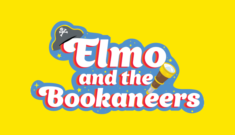 elmo and the bookaneers.